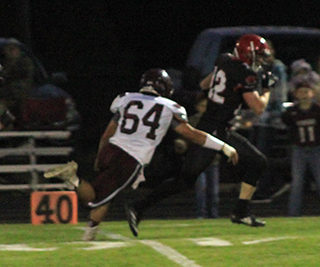 Matt Wemhoff picked up 43 yards on this run to set up Prairie’s second touchdown of the game.